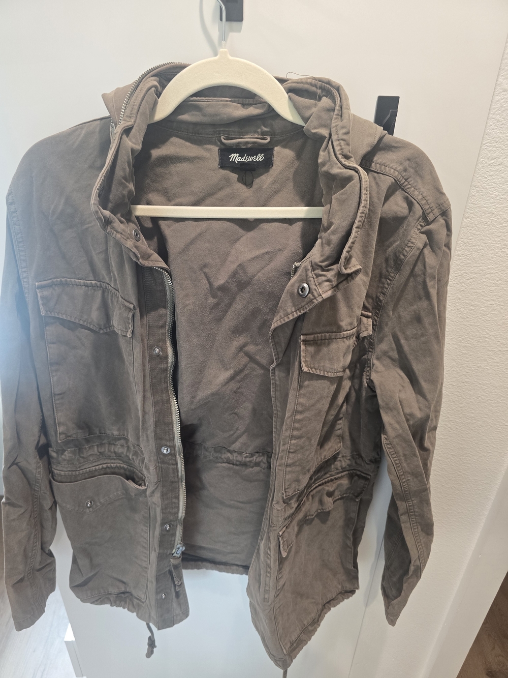Madewell Men's Hooded Field Jacket - Olive
